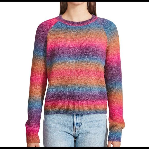 BB Dakota by Steve Madden Ombre Sweater  Pink  Women's Sz  XXL NWT MSPR $89 - Picture 4 of 10